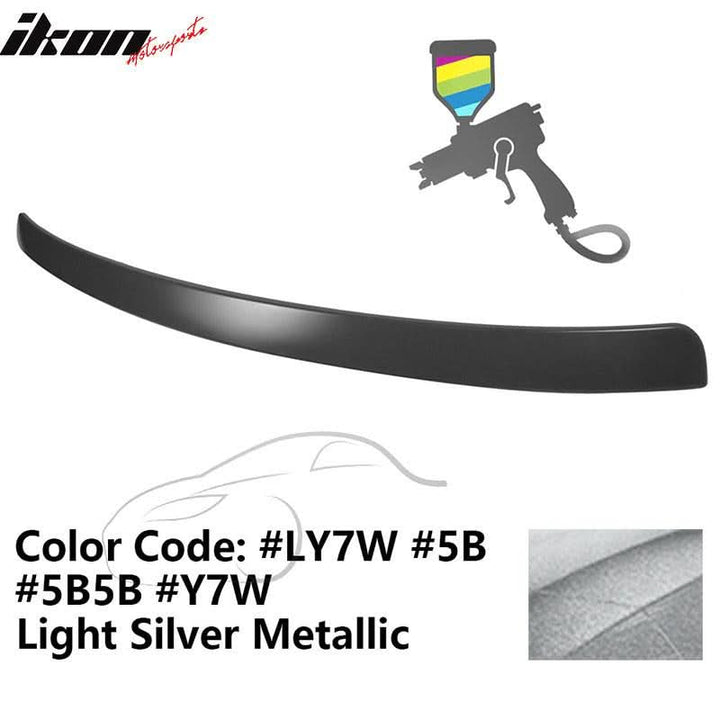 2009-2014 Audi A4 Quattro B8 Sedan 4Door Painted ABS Rear Roof Spoiler