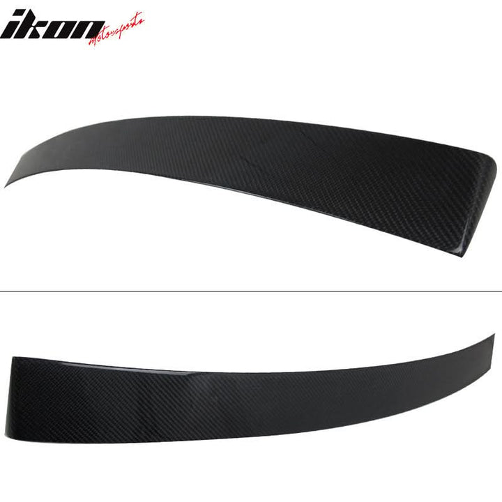 2012-2015 Mercedes Benz C-Class C204 Coupe Roof Spoiler Carbon Fiber