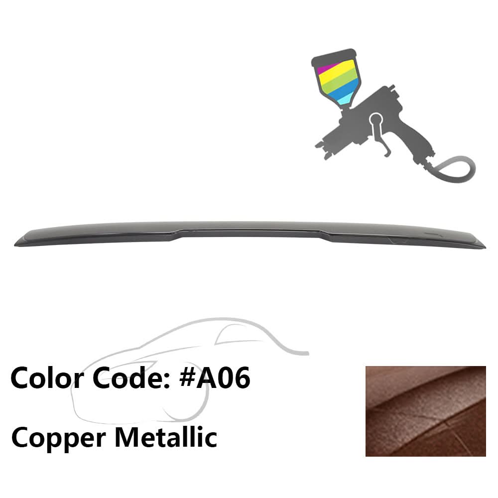 2004-2010 BMW E60 5 Series Sedan AC Style Rear Roof Spoiler ABS