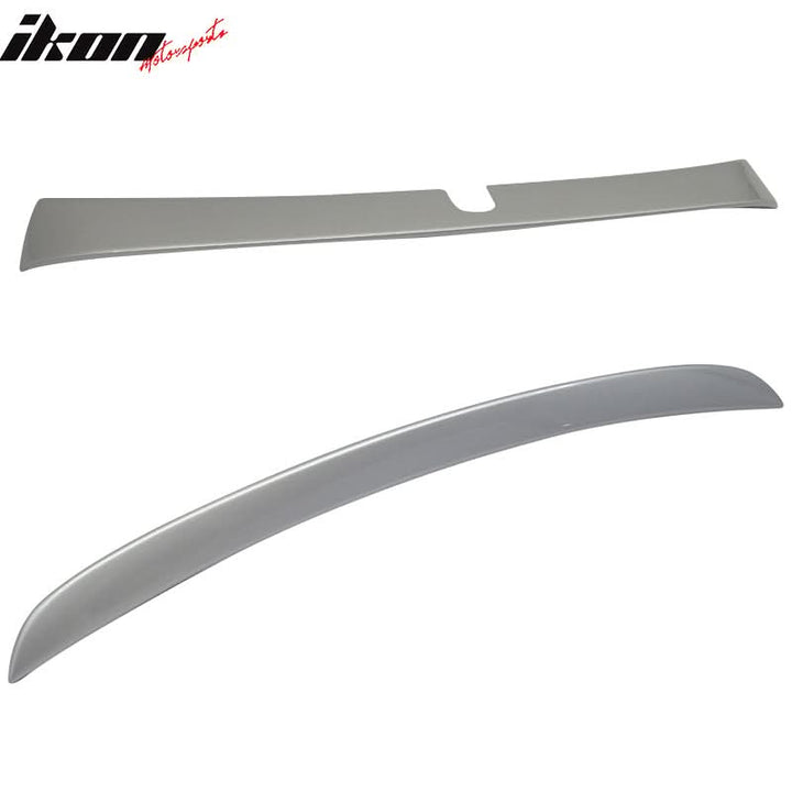 Fits 01-07 W203 Trunk Spoiler & Roof Wing #775 Iridium Silver Metallic