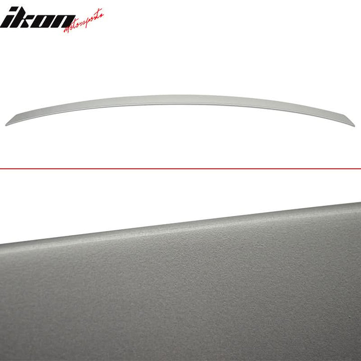 Fits 08-14 W204 B Type Trunk & Roof Wing #775 Iridium Silver Metallic