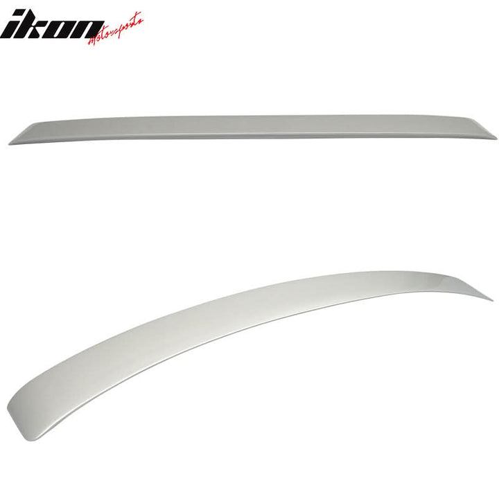 Fits 07-13 W221 Trunk Spoiler & Roof Wing #775 Iridium Silver Metallic