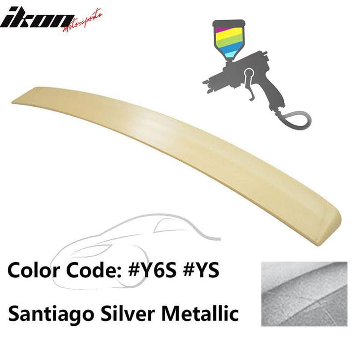 2011-2014 Hyundai Sonata OEM Style Unpainted Roof Spoiler Wing ABS