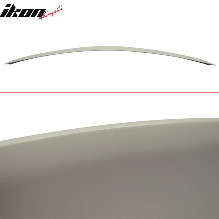 Fits 08-14 Benz W204 Trunk & OE Roof Wing #650 Cirrus White