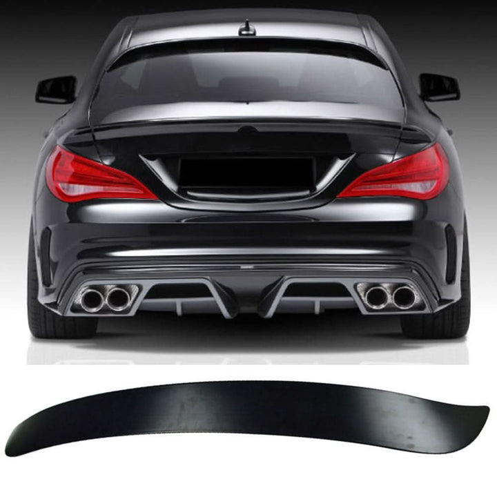 2013-2018 Benz W117 4Door OE Style Rear Roof Spoiler ABS