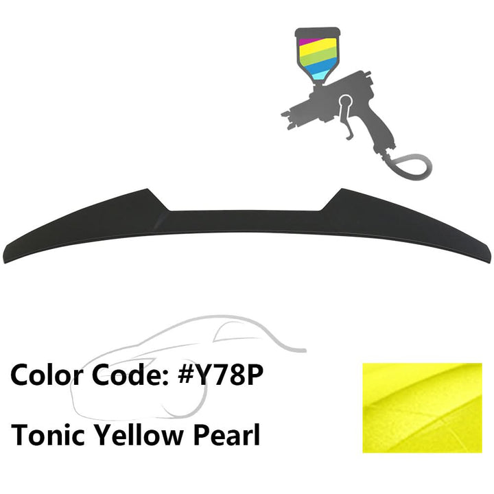 2016-2021 Honda Civic Sedan V Style Roof Spoiler Wing ABS