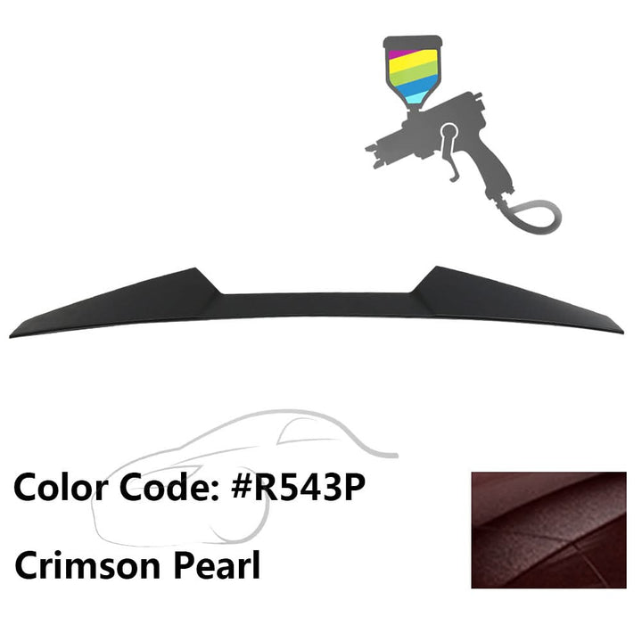2016-2020 Honda Civic Coupe V Style Roof Spoiler Wing ABS
