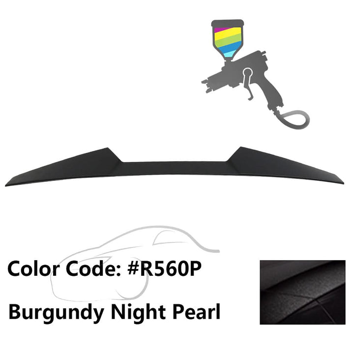 2016-2020 Honda Civic Coupe V Style Roof Spoiler Wing ABS