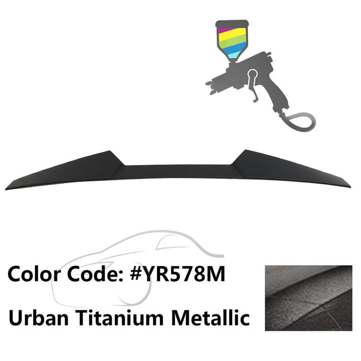 2016-2020 Honda Civic Coupe V Style Roof Spoiler Wing ABS