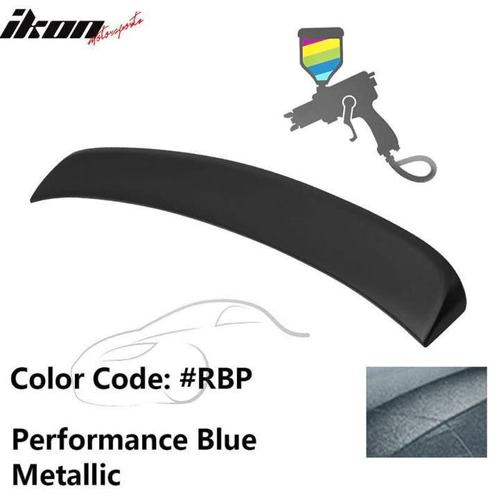 2014-2024 Infiniti Q50 Sedan Ikon Style Roof Spoiler Wing Painted ABS