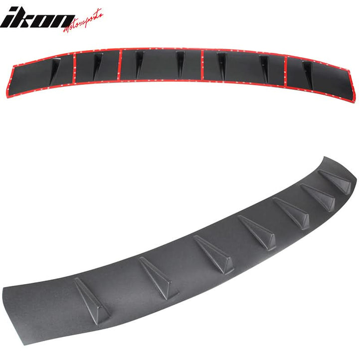 2016-2021 Honda Civic Sedan V Style Roof Spoiler ABS