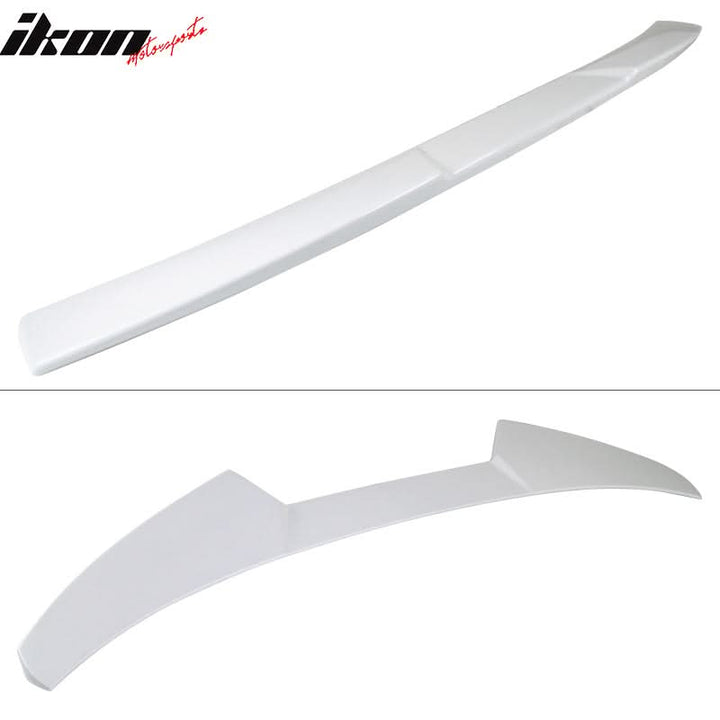 2016-2021 Honda Civic Sedan V Style Painted #NH788P White Roof Spoiler