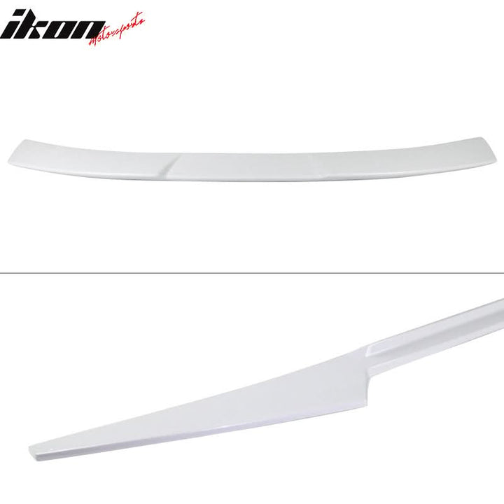 2016-2021 Honda Civic Sedan V Style Painted #NH788P White Roof Spoiler