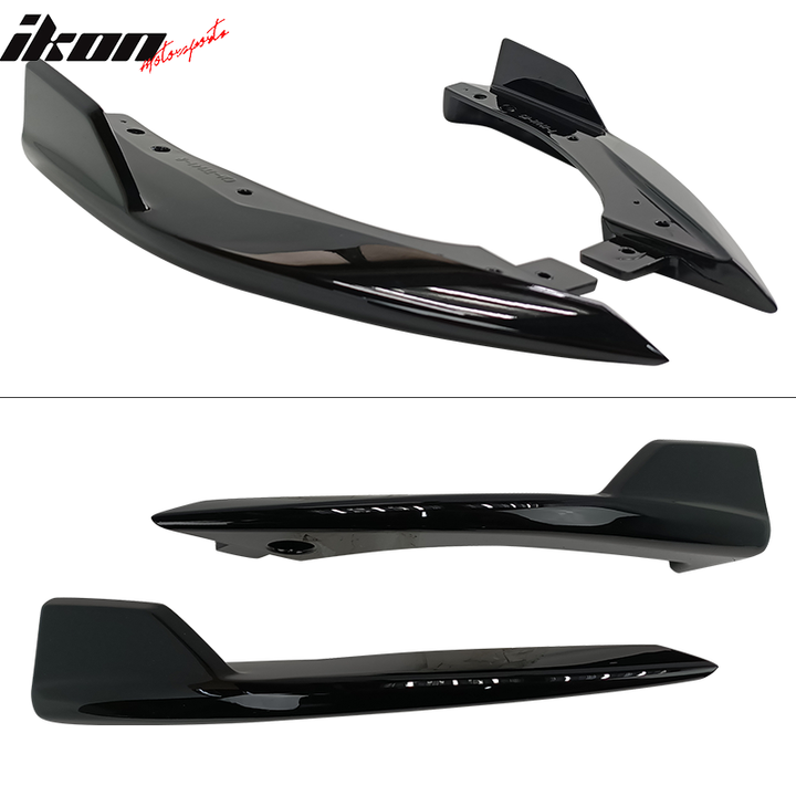 2019-2022 Toyota Corolla 5DR Rear Lip Diffuser Aprons Muffler Tip ABS
