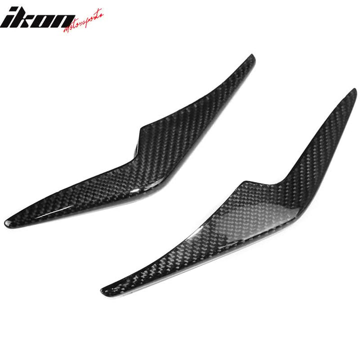 2019-2022 Toyota Corolla 5DR TRD Style Carbon Fiber Rear Bumper Aprons