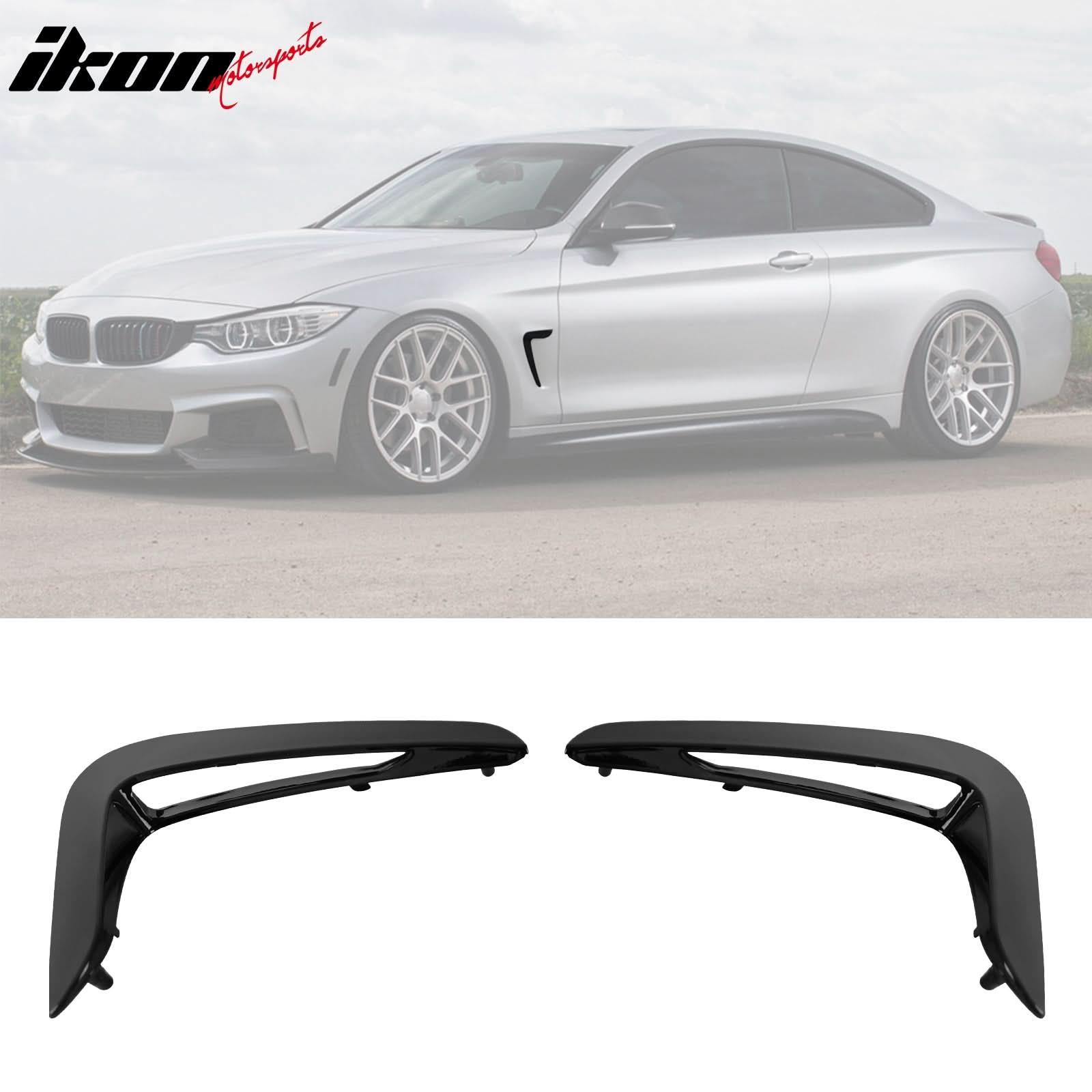 2014-2016 BMW 4-Series F32 F33 F36 Painted #475 Side Fender Air