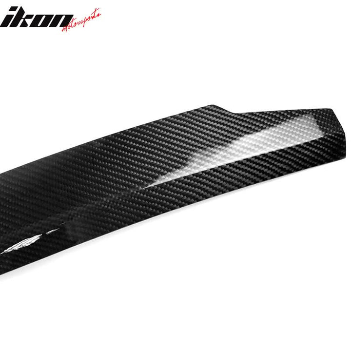 2015-2018 Audi Q3 Rear Bumper Cover Protector Step Plate Carbon Fiber