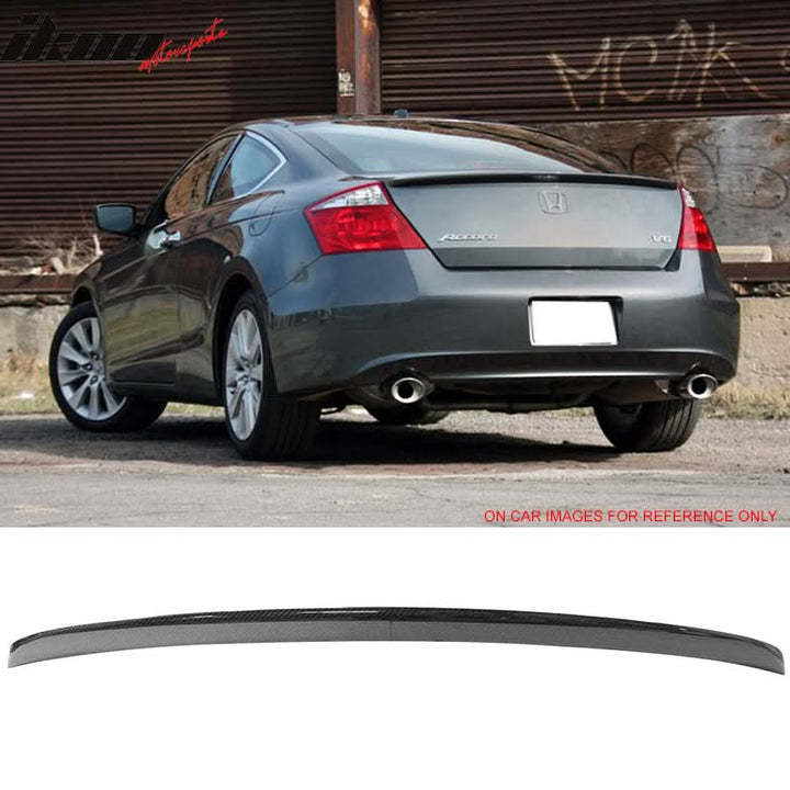 2008-2012 Honda Accord Coupe 2Door CF Carbon Fiber Trunk Spoiler Wing