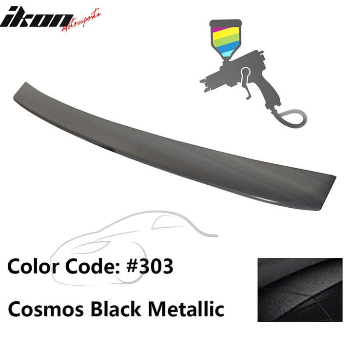 2000-2006 BMW E53 X5 SUV Euro Style Black Rear Roof Window Spoiler ABS