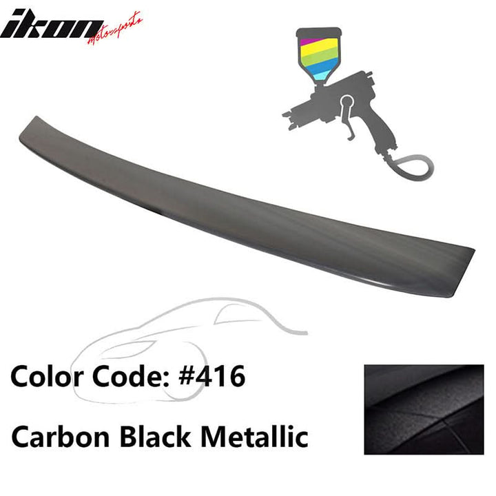 2000-2006 BMW E53 X5 SUV Euro Style Black Rear Roof Window Spoiler ABS