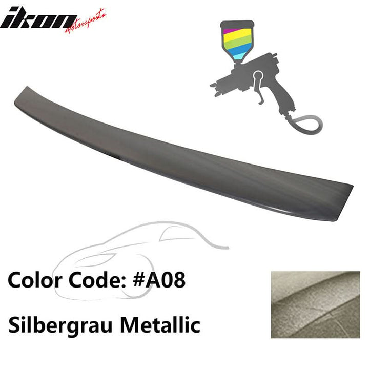 2000-2006 BMW E53 X5 SUV Euro Style Black Rear Roof Window Spoiler ABS
