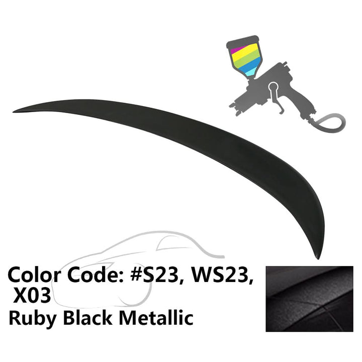 2004-2008 BMW E63 6 Series Coupe V Style Trunk Spoiler ABS