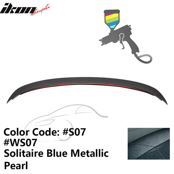 2006-2011 BMW 3-Series E90 4-Door Sedan Trunk Spoiler ABS