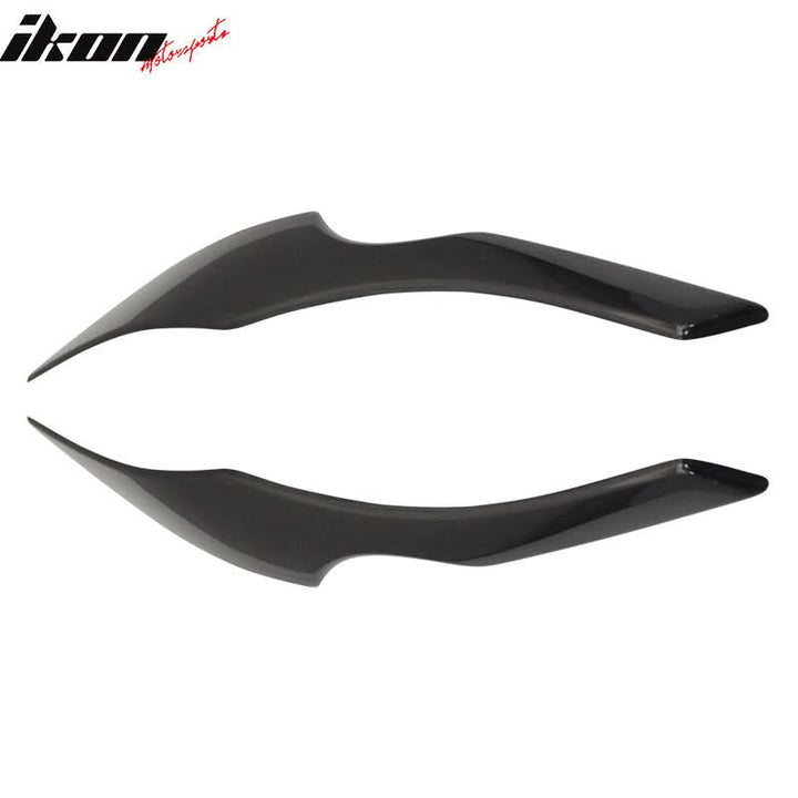 Fits 05-11 BMW E90 OE Trunk Spoiler & Headlight Eyelid Covers