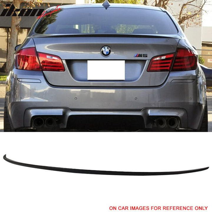 2011-2016 BMW F10 5 Series Sedan M5 Style Trunk Spoiler ABS