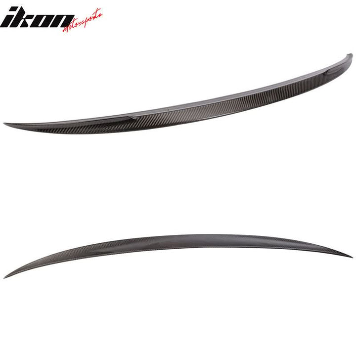 2011-2016 BMW 5 Series F10 Sedan P Style Carbon Fiber CF Trunk Spoiler