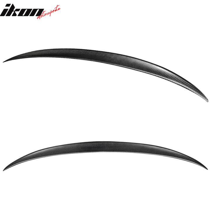 2011-2016 BMW 5-Series F10 4Door P Style Carbon Fiber Trunk Spoiler