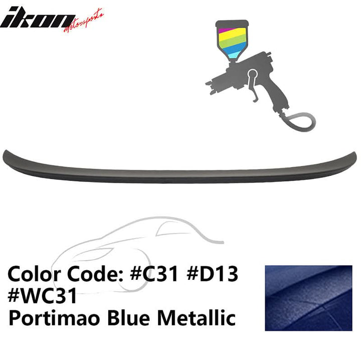2012-2019 BMW F13 6 Series F06 Gran Coupe M6 Trunk Spoiler Wing ABS