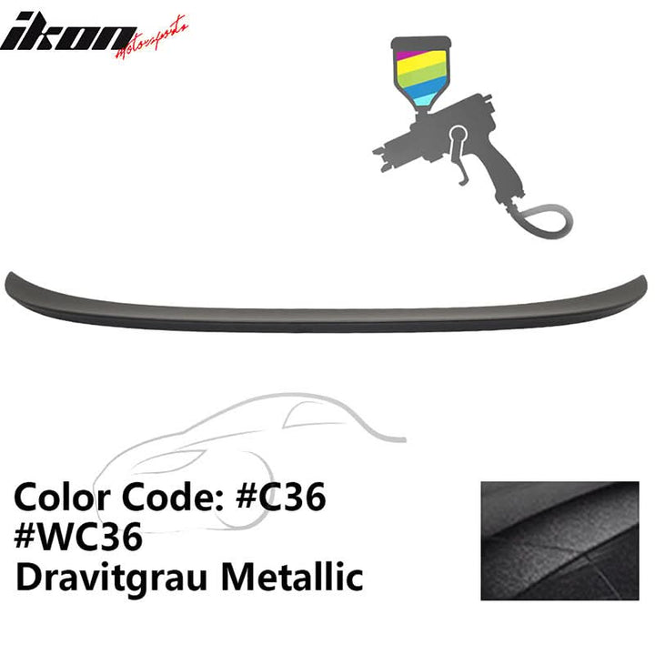 2012-2019 BMW F13 6 Series F06 Gran Coupe M6 Trunk Spoiler Wing ABS