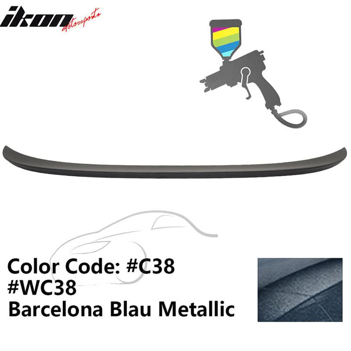 2012-2019 BMW F13 6 Series F06 Gran Coupe M6 Trunk Spoiler Wing ABS