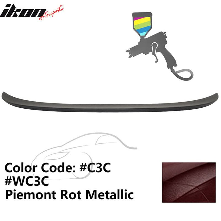 2012-2019 BMW F13 6 Series F06 Gran Coupe M6 Trunk Spoiler Wing ABS
