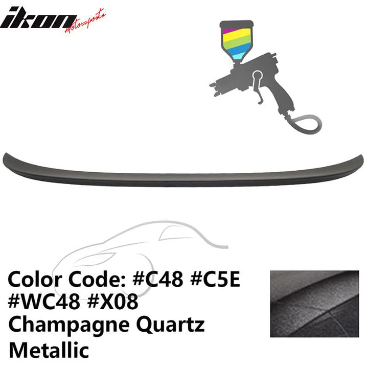 2012-2019 BMW F13 6 Series F06 Gran Coupe M6 Trunk Spoiler Wing ABS