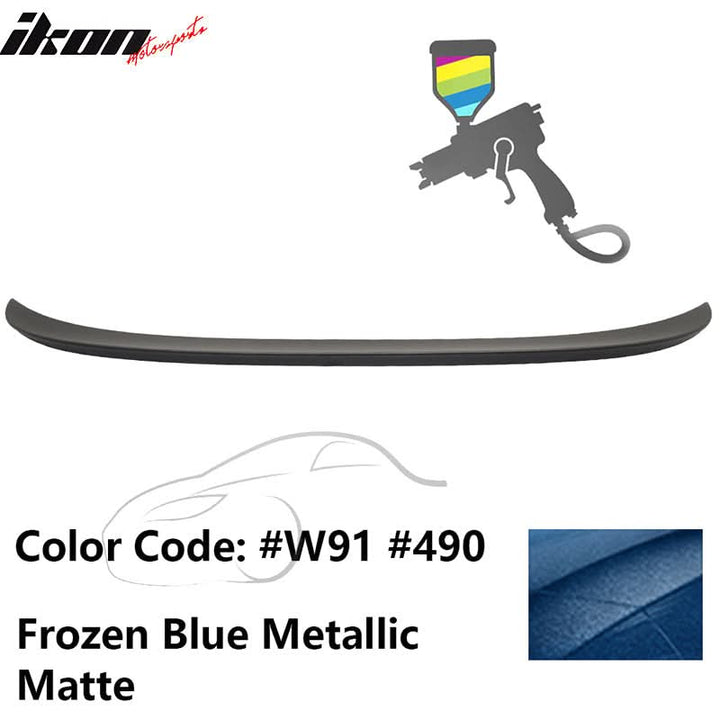 2012-2019 BMW F13 6 Series F06 Gran Coupe M6 Trunk Spoiler Wing ABS