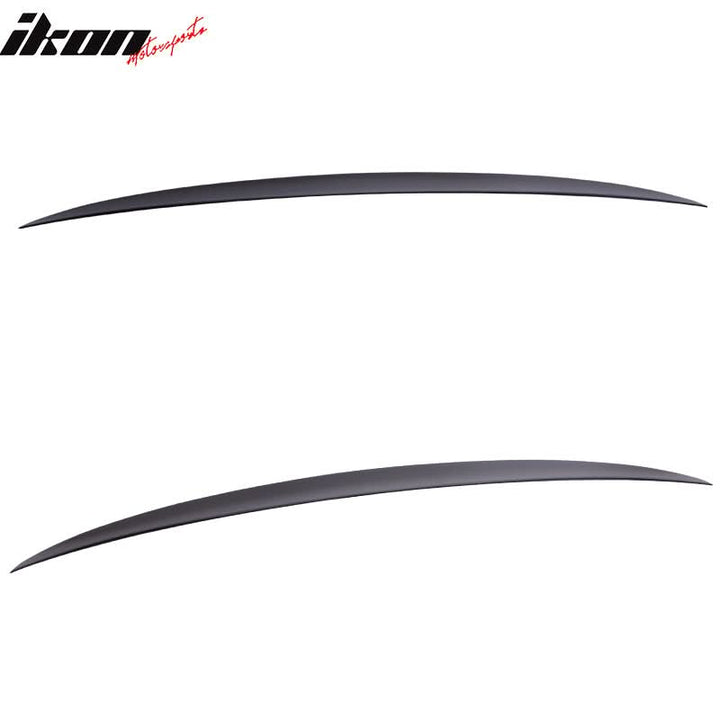 2012-2018 BMW 3-Series F30 Performance #668 Black Trunk Spoiler ABS