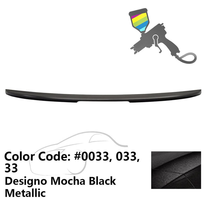 2003-2011 Mercedes Benz SL-Class R230 Rear Trunk Spoiler ABS