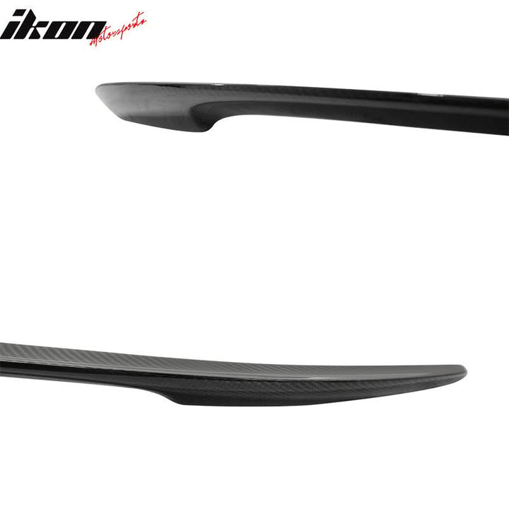 2013-2018 Benz CLA C117 Sedan ADH Style Carbon Fiber CF Trunk Spoiler