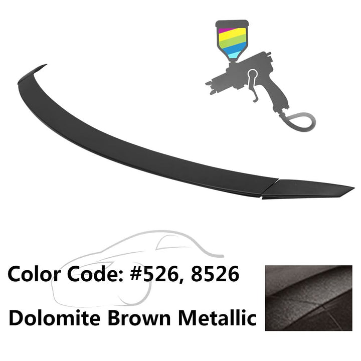 2008-2014 Mercedes Benz C-Class W204 B Style Trunk Spoiler ABS
