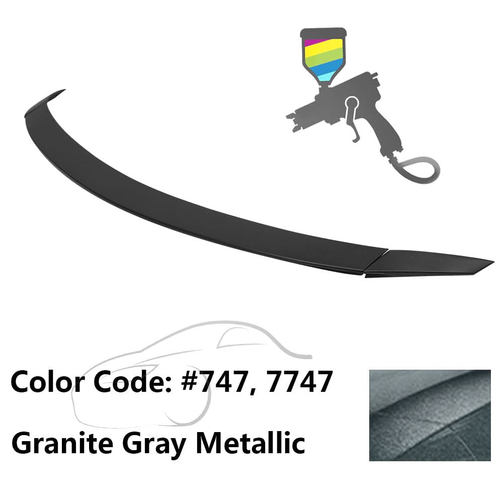 2008-2014 Mercedes Benz C-Class W204 B Style Trunk Spoiler ABS