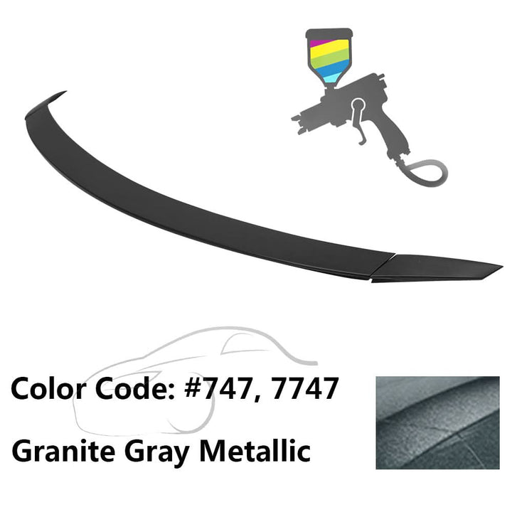 2008-2014 Mercedes Benz C-Class W204 B Style Trunk Spoiler ABS