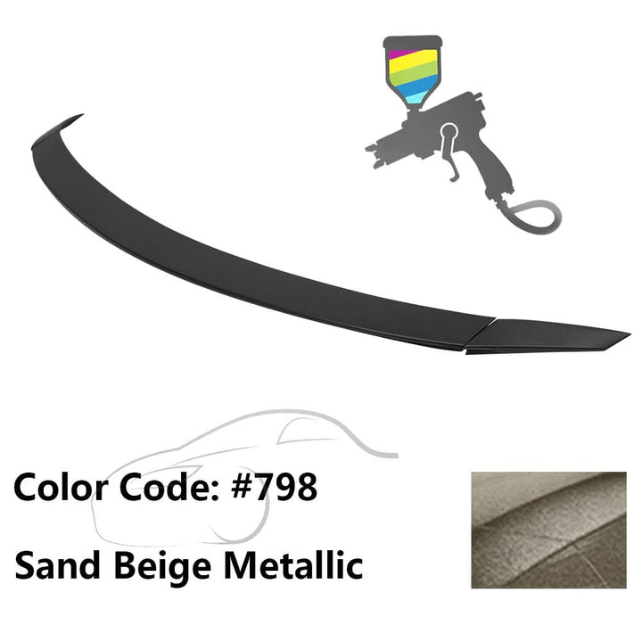 2008-2014 Mercedes Benz C-Class W204 B Style Trunk Spoiler ABS