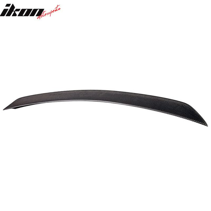 Fits 08-14 C-Class W204 CF OE Roof Wing & V Type Trunk Spoiler