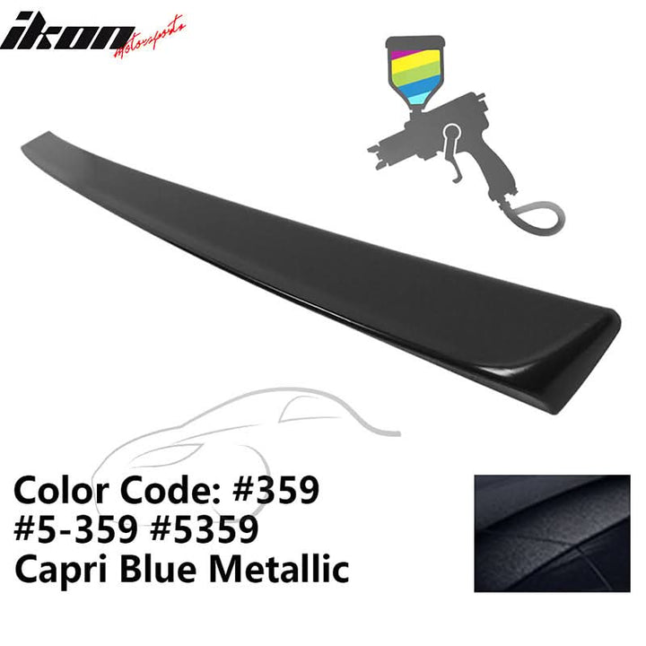 1995-2001 Mercedes Benz W210 Sedan ABT Style Rear Trunk Spoiler ABS