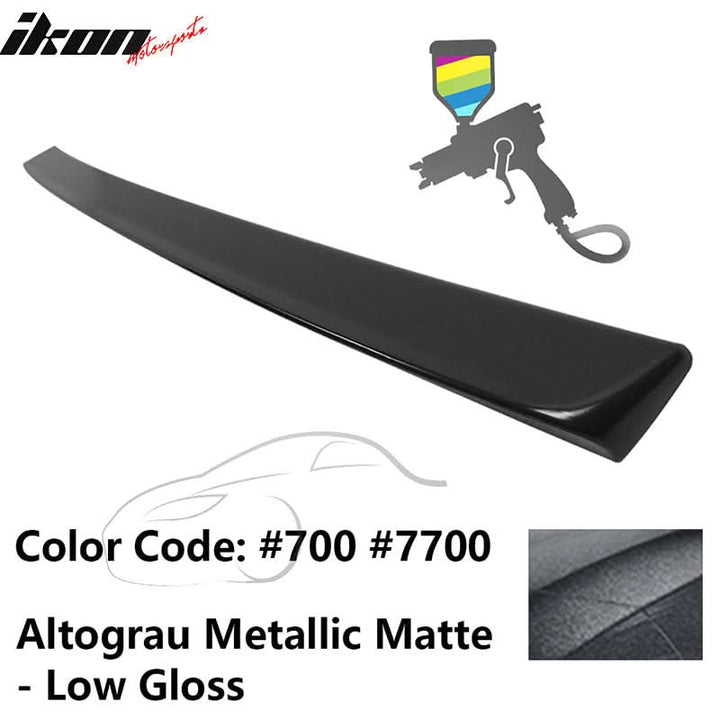 1995-2001 Mercedes Benz W210 Sedan ABT Style Rear Trunk Spoiler ABS