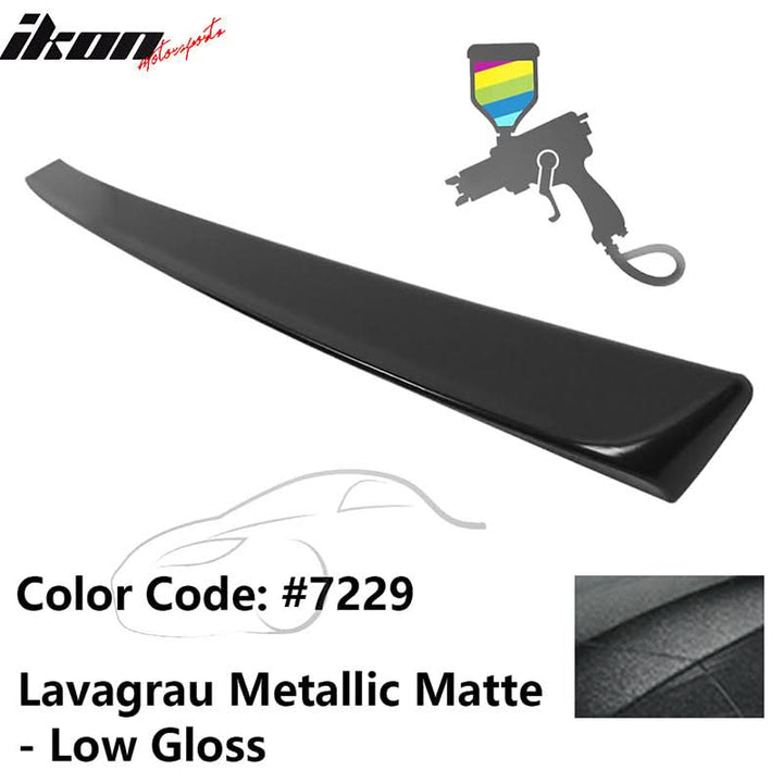 1995-2001 Mercedes Benz W210 Sedan ABT Style Rear Trunk Spoiler ABS