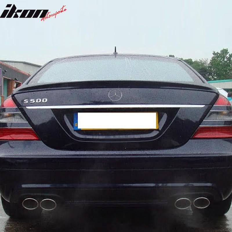 2007-2013 Benz S-Class W221 4Door AMG Style Rear Trunk Spoiler ABS