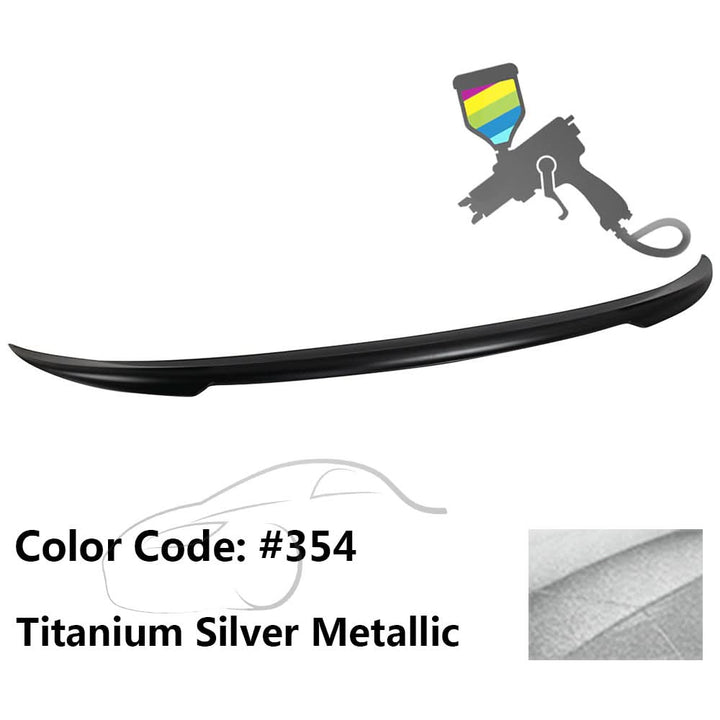 2012-2019 BMW F13 6 Series Coupe V Style Rear Trunk Spoiler Wing ABS